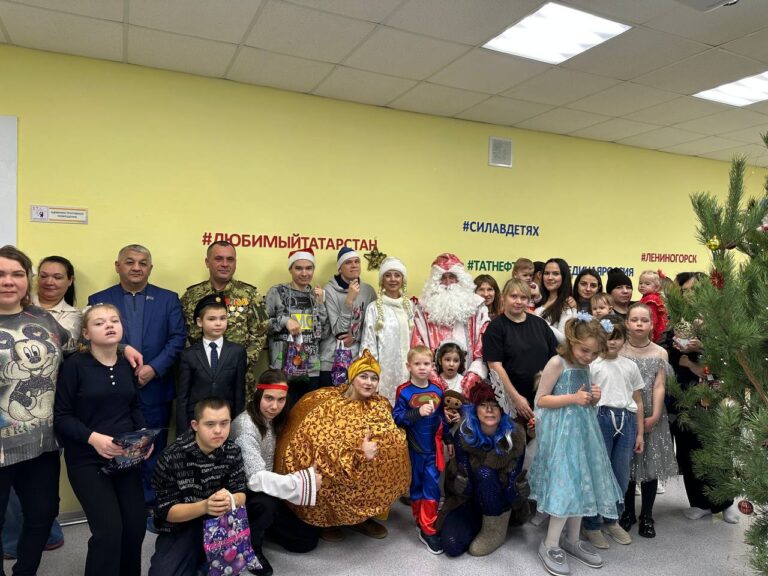 Воспитанники центра БФ «Сила в детях» в Лениногорске получили благотворительную помощь от азербайджанской общины «Бирлик» и ООО «ПРОДСЕРВИС‑С»